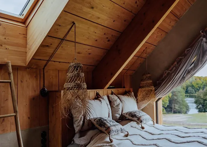 Stodola Naturalnie - Wyjatkowy Dom Z Balia Na Kaszubach Nad Jeziorem