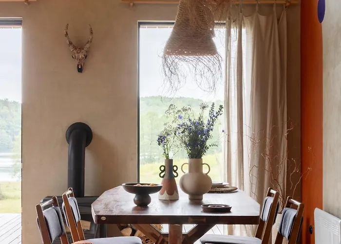 Stodola Naturalnie - Wyjatkowy Dom Z Balia Na Kaszubach Nad Jeziorem Holiday home