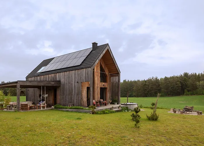 Stodola Naturalnie - Wyjatkowy Dom Z Balia Na Kaszubach Nad Jeziorem Stare Czaple